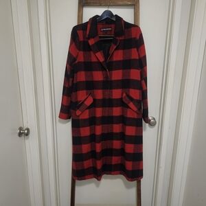 Urban Republic Red and Black Checkered Jacket